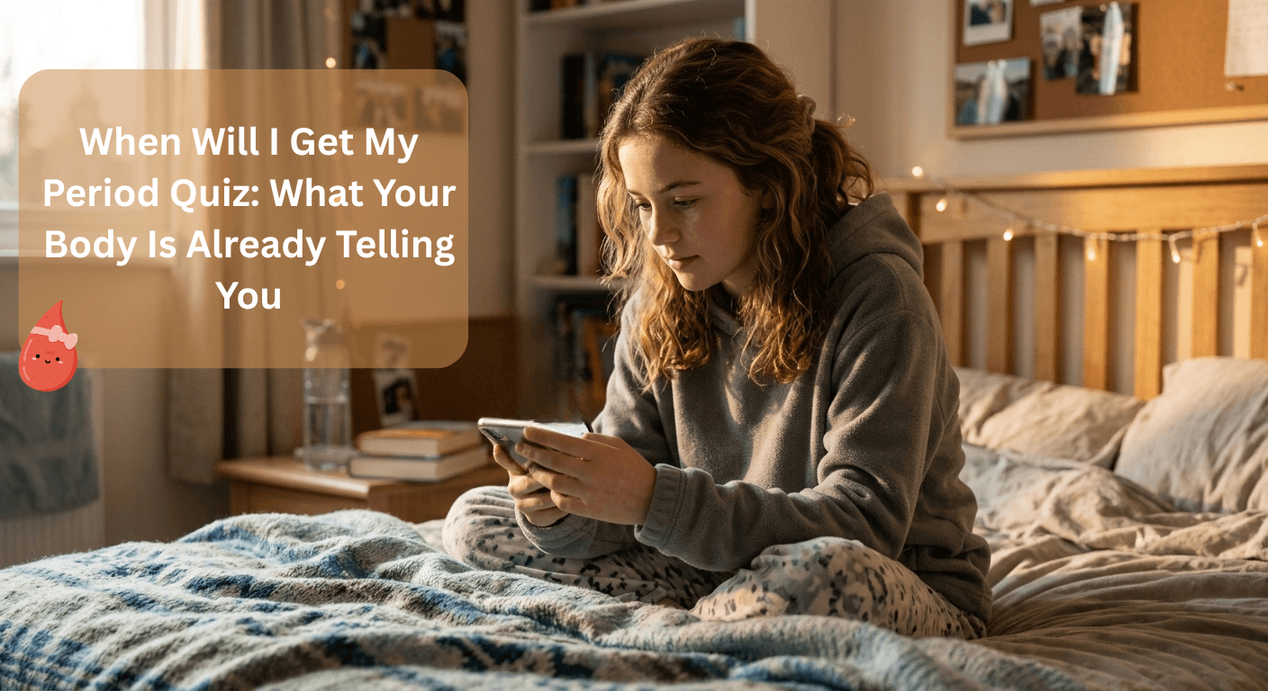 period quiz that reads what your body is already telling you
