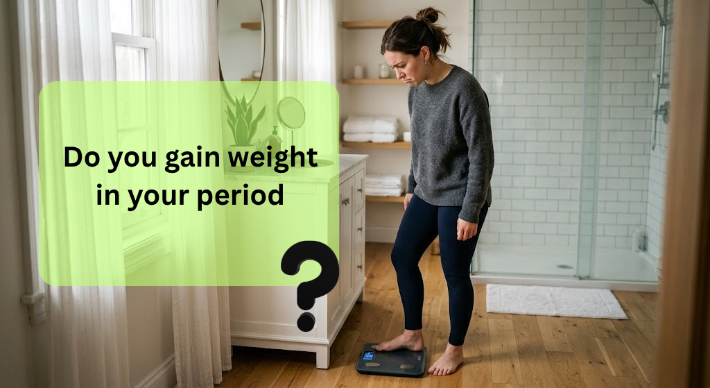 do you gain weight in your period
