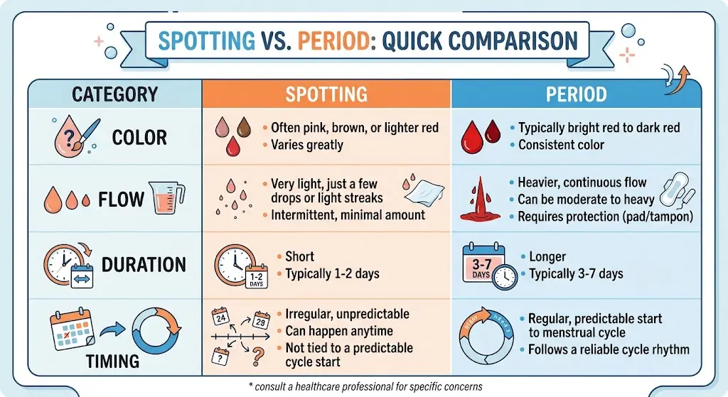 Does Spotting Count as a Period