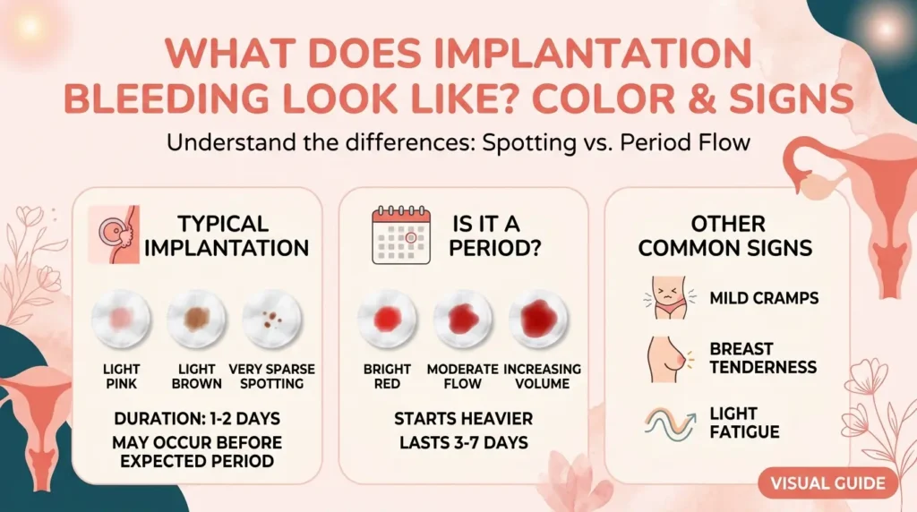 What Does Implantation Bleeding Look Like