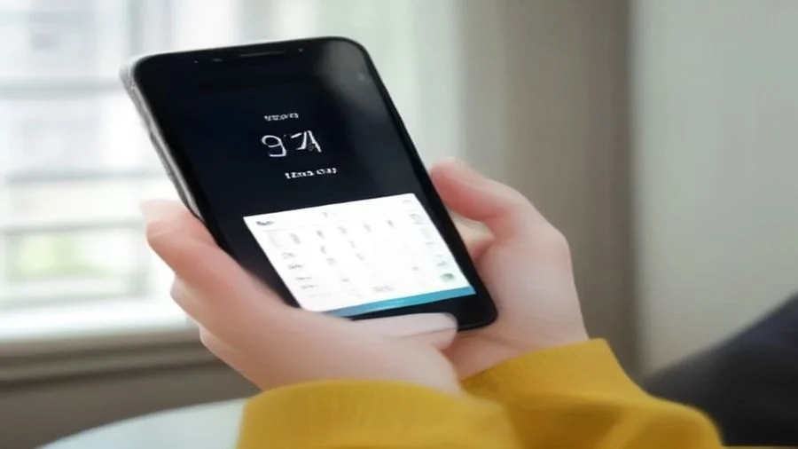 Logging a phantom period on a phone calendar